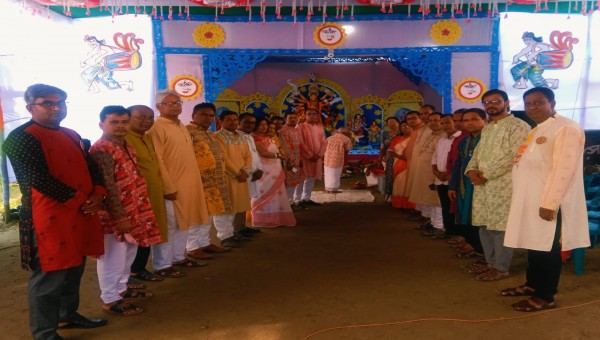 দিরাইয়ে বিভিন্ন পূজা মণ্ডপ পরিদর্শনে জেলা ঐক্য পরিষদ ও পূজা উদযাপন 