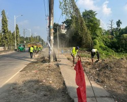 শুভ প্রতিদিনের সংবাদ প্রকাশ, সরানো হলো ময়লার স্তূপ