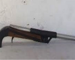 বিয়ানীবাজার থেকে পরিত্যাক্ত অবস্থায় এয়ারগান উদ্ধার