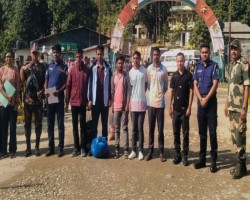 ভারতে সাজা শেষে তামাবিল সীমান্ত দিয়ে দেশে ফিরলেন সিলেটের পাঁচ বাসিন্দা