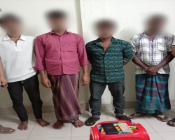 সিলেটে ডিবির অভিযানে চার জুয়াড়ি আটক