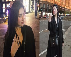 লন্ডনের রাস্তায় মুগ্ধতা ছড়ালেন অপু বিশ্বাস