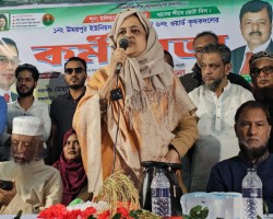 বিএনপি ক্ষমতায় গেলে তারেক রহমানের নেতৃত্বে এদেশে উন্নয়নের জোয়ার সৃষ্টি হবে : ইলিয়াসপত্নী লুনা