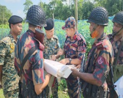 বাংলাদেশ সীমান্তে বিএসএফের অনুপ্রবেশ: বিজিবি-বিএসএফের মধ্যে পতাকা বৈঠক