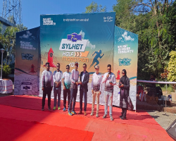 সিলেট রানার্স কমিউনিটির হাফ ম্যারাথন অনুষ্ঠিত