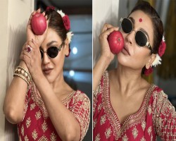 আপেল নিয়ে কী ইঙ্গিত দিলেন জয়া আহসান