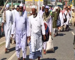 আখেরি মোনাজাতে শেষ হলো রাজশাহী বিভাগীয় ইজতেমা