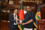 সিসিক প্রশাসকের সঙ্গে টাওয়ার হ্যামলেটস কাউন্সিল স্পিকার মুস্তাক আহমদের সাক্ষাৎ