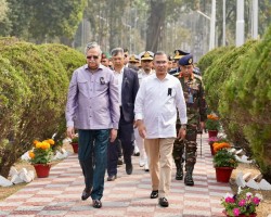 রাষ্ট্রপতি ও প্রধানমন্ত্রীর শ্রদ্ধা পিলখানায় নিহতদের 