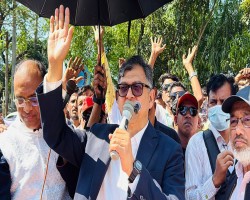 স্বাধীনতাবিরোধীরা ধর্মের ভিত্তিতে রাজনৈতিক বিভাজন করতে চায় : সালাহউদ্দিন