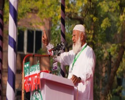 দেশের এক ইঞ্চি মাটিতেও কেউ আর চাঁদাবাজির হাত বাড়াতে পারবে না : সিলেটে জামায়াতের আমির