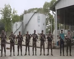 জ্বালানী তেলের ডিপোর নিরাপত্তায় বিজিবি মোতায়েন সিলেটে 