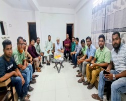 সংসদ সদস্য নাছির চৌধুরীর সাথে দিরাই প্রেসক্লাবের নেতৃবৃন্দ